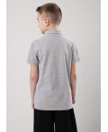CLE Джемпер мал. 906949-01з мел поло, меланж серый