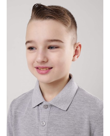 CLE Джемпер мал. 906949-01з мел поло, меланж серый