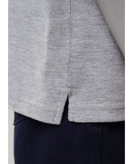 CLE Джемпер мал. 906949-01з мел поло, меланж серый