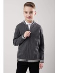 CLE Жакет мал. 904459х, меланж т.серый