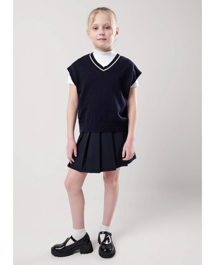 CLE Жилет дев. 904117ха, т.синий