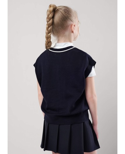 CLE Жилет дев. 904117ха, т.синий