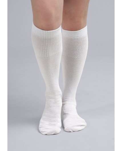 CLE Гольфы дет.П118 18-20 школа хл+эл, белый