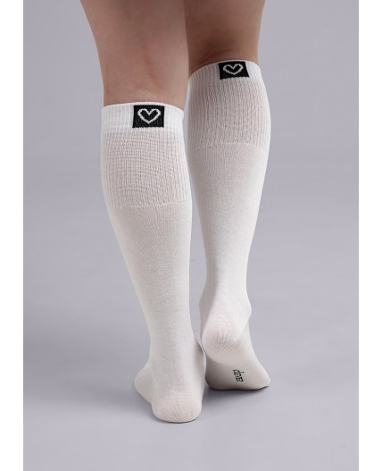 CLE Гольфы дет.П118 18-20 школа хл+эл, белый