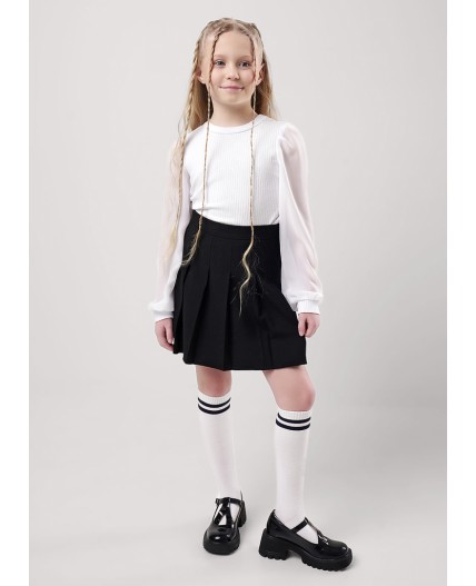 CLE Джемпер дев. 757093шл школа, белый