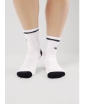 CLE Носки дет.С15804 18-20 школа хл+эл, белый