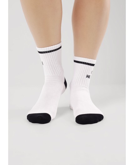 CLE Носки дет.С15804 20-22,22 школа хл+эл, белый