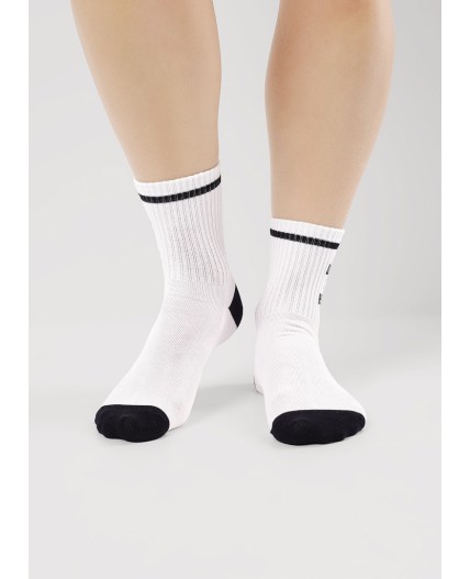 CLE Носки дет.С15805 18-20 школа хл+эл, белый