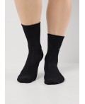CLE Носки дет.С15811 18-20 школа хл+эл, чёрный