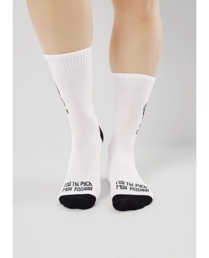 CLE Носки дет.С15812 20-22,22 школа хл+эл, белый