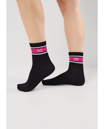 CLE Носки дет.С15818 24 школа хл+эл, чёрный