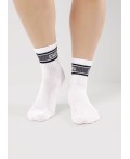CLE Носки дет.С15822 20-22,22 школа хл+эл, белый