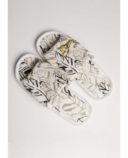 CLE SW25-1170O Пантолеты жен. домаш. Сандал, молочный/т.коричневый