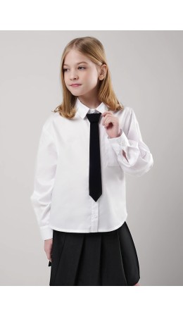 CLE Блузка дев. 753217пп школа, белый