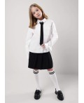 CLE Блузка дев. 753217пп школа, белый