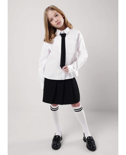 CLE Блузка дев. 753217пп школа, белый