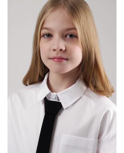 CLE Блузка дев. 753217пп школа, белый