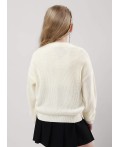 CLE Жакет дев. 904440ха, молочный
