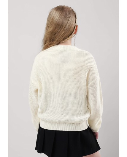 CLE Жакет дев. 904440ха, молочный