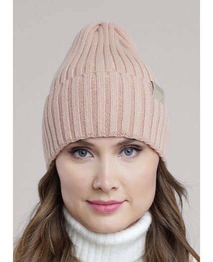 CLE Шапка 453801вн, бежевый