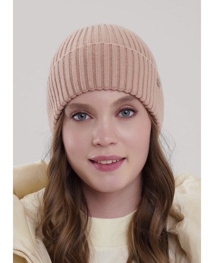 CLE Шапка 604141вн, бежевый
