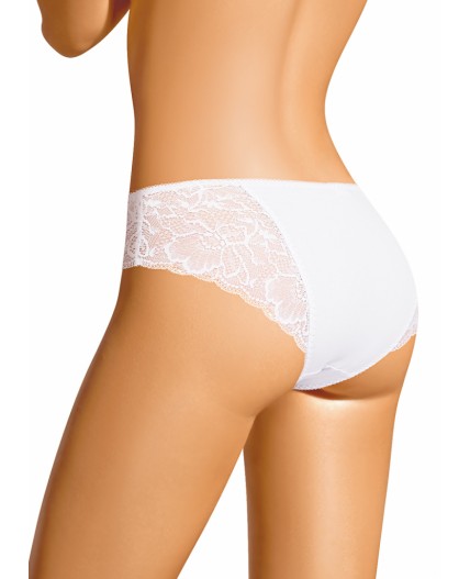 CLE B1166 Трусы жен. Кружево хлопок, белый