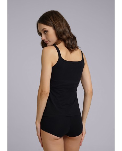 CLE LM010-1бк Майка жен. ЧБ база, чёрный