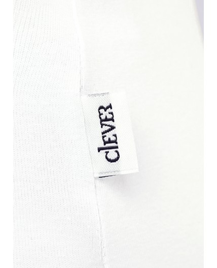 CLE LM010-1бк Майка жен. ЧБ база, белый