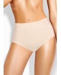 CLE M1166 Трусы жен. Кружево хлопок, св.бежевый