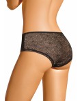 CLE SH1165 Трусы жен. Кружево хлопок, чёрный