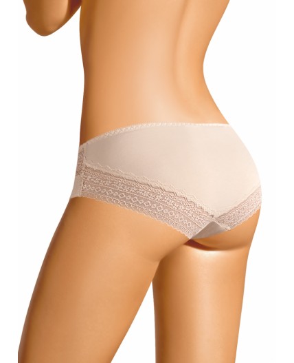 CLE B965к Трусы жен. Кружево хлопок, св.бежевый