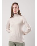 CLE Джемпер жен. 352795ха, меланж св.бежевый