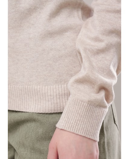 CLE Джемпер жен. 352795ха, меланж св.бежевый