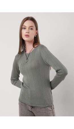 CLE Джемпер жен. 354470ха, зелёный