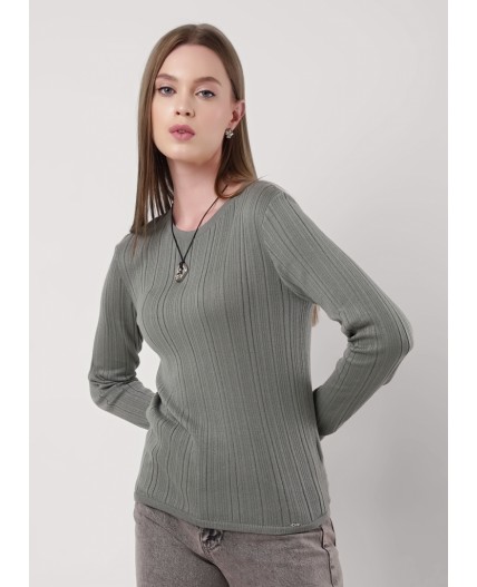 CLE Джемпер жен. 354470ха, зелёный