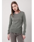 CLE Джемпер жен. 354470ха, зелёный