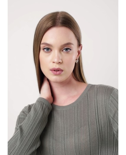 CLE Джемпер жен. 354470ха, зелёный