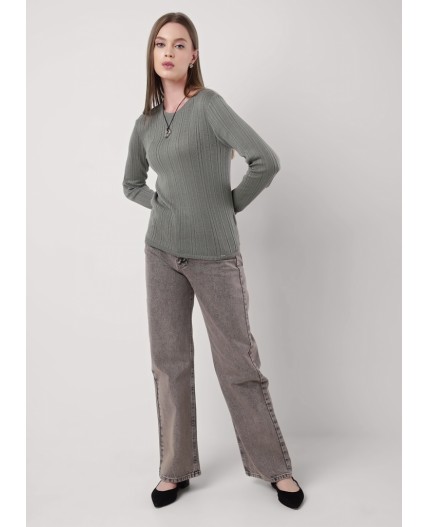 CLE Джемпер жен. 354470ха, зелёный