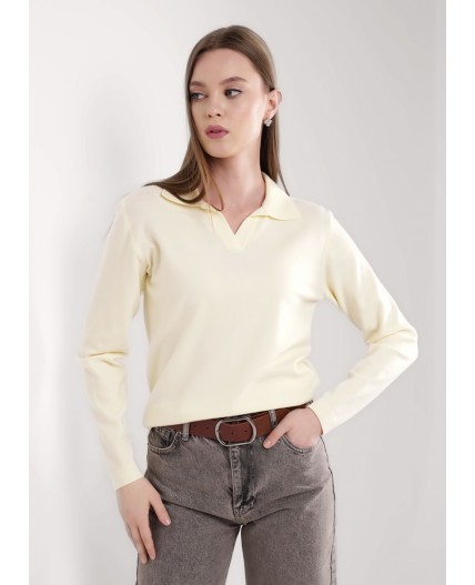 CLE Джемпер жен. 354479вн, молочный