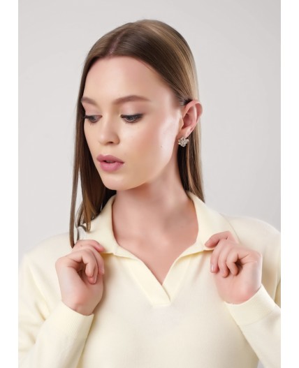 CLE Джемпер жен. 354479вн, молочный