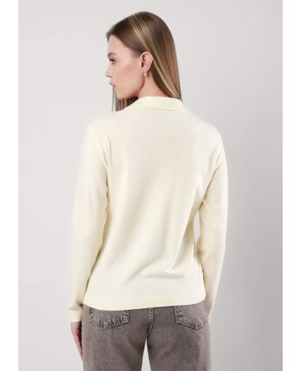 CLE Джемпер жен. 354479вн, молочный