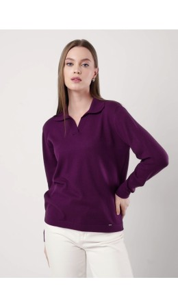 CLE Джемпер жен. 354479вн, т.фиолетовый