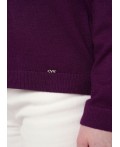 CLE Джемпер жен. 354479вн, т.фиолетовый