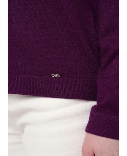 CLE Джемпер жен. 354479вн, т.фиолетовый