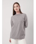 CLE Джемпер жен. 354480вн, меланж серый