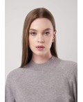 CLE Джемпер жен. 354480вн, меланж серый