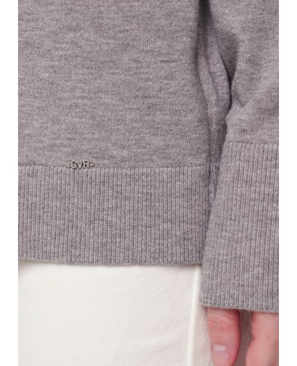 CLE Джемпер жен. 354480вн, меланж серый