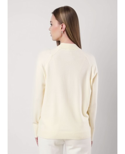CLE Джемпер жен. 354480вн, молочный