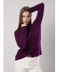 CLE Джемпер жен. 354480вн, т.фиолетовый