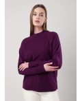 CLE Джемпер жен. 354480вн, т.фиолетовый